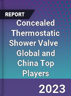 Concealed Thermostatic Shower Valve Global and China Top Players Market