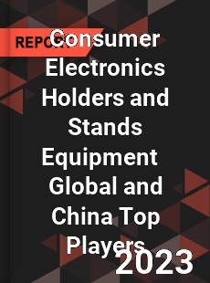 Consumer Electronics Holders and Stands Equipment Global and China Top Players Market