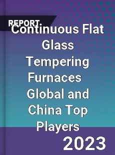 Continuous Flat Glass Tempering Furnaces Global and China Top Players Market