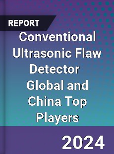 Conventional Ultrasonic Flaw Detector Global and China Top Players Market