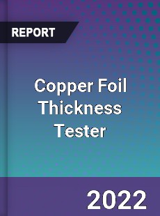 Copper Foil Thickness Tester Market