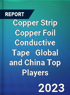 Copper Strip Copper Foil Conductive Tape Global and China Top Players Market