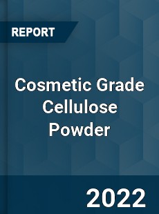 Cosmetic Grade Cellulose Powder Market