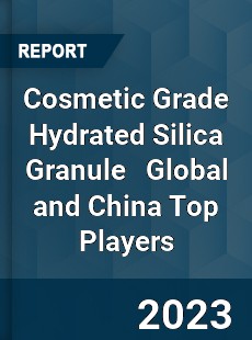 Cosmetic Grade Hydrated Silica Granule Global and China Top Players Market