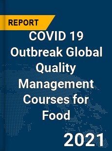 COVID 19 Outbreak Global Quality Management Courses for Food Industry