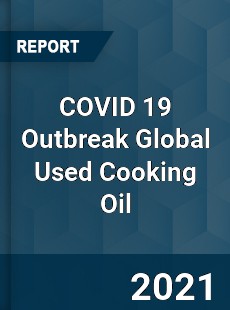 COVID 19 Outbreak Global Used Cooking Oil Industry