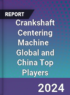 Crankshaft Centering Machine Global and China Top Players Market