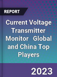 Current Voltage Transmitter Monitor Global and China Top Players Market