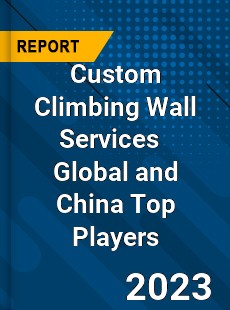 Custom Climbing Wall Services Global and China Top Players Market