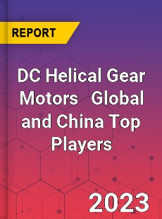 DC Helical Gear Motors Global and China Top Players Market