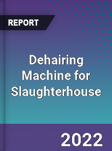 Dehairing Machine for Slaughterhouse Market