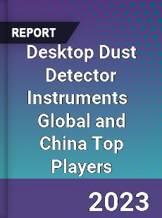 Desktop Dust Detector Instruments Global and China Top Players Market