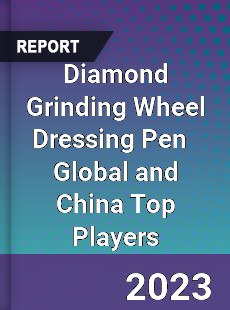 Diamond Grinding Wheel Dressing Pen Global and China Top Players Market