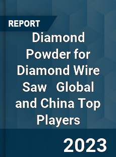 Diamond Powder for Diamond Wire Saw Global and China Top Players Market