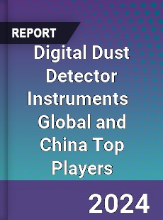 Digital Dust Detector Instruments Global and China Top Players Market