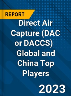 Direct Air Capture Global and China Top Players Market