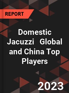 Domestic Jacuzzi Global and China Top Players Market