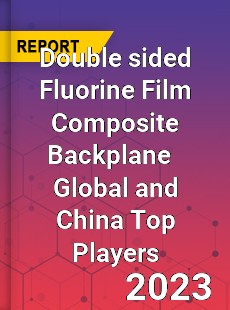 Double sided Fluorine Film Composite Backplane Global and China Top Players Market