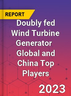 Doubly fed Wind Turbine Generator Global and China Top Players Market