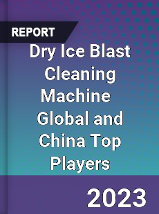 Dry Ice Blast Cleaning Machine Global and China Top Players Market