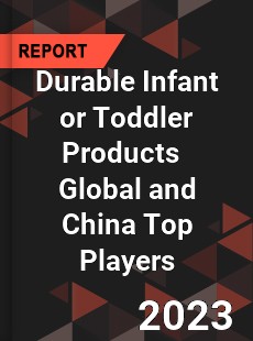 Durable Infant or Toddler Products Global and China Top Players Market