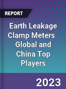 Earth Leakage Clamp Meters Global and China Top Players Market