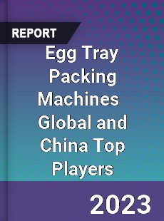 Egg Tray Packing Machines Global and China Top Players Market