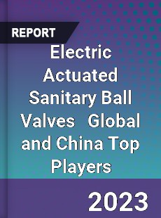 Electric Actuated Sanitary Ball Valves Global and China Top Players Market