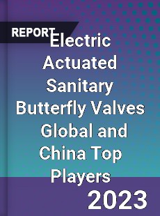 Electric Actuated Sanitary Butterfly Valves Global and China Top Players Market