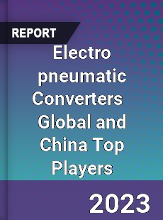 Electro pneumatic Converters Global and China Top Players Market