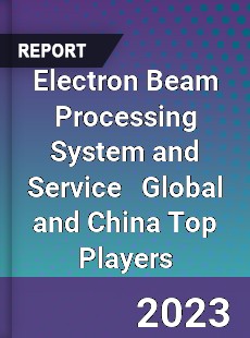 Electron Beam Processing System and Service Global and China Top Players Market