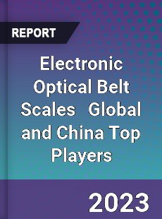 Electronic Optical Belt Scales Global and China Top Players Market