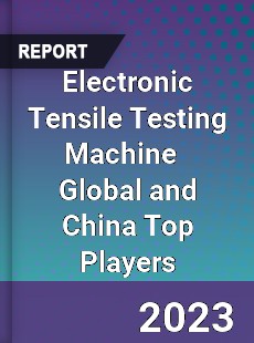 Electronic Tensile Testing Machine Global and China Top Players Market