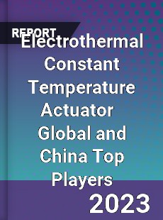 Electrothermal Constant Temperature Actuator Global and China Top Players Market