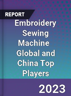 Embroidery Sewing Machine Global and China Top Players Market