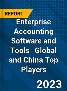 Enterprise Accounting Software and Tools Global and China Top Players Market