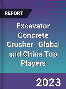 Excavator Concrete Crusher Global and China Top Players Market