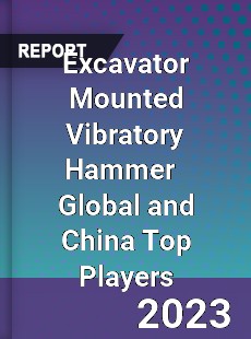 Excavator Mounted Vibratory Hammer Global and China Top Players Market