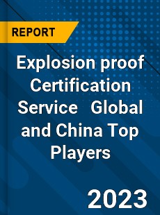 Explosion proof Certification Service Global and China Top Players Market