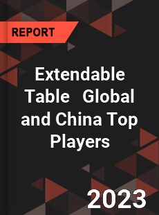 Extendable Table Global and China Top Players Market