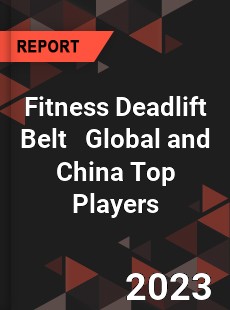 Fitness Deadlift Belt Global and China Top Players Market