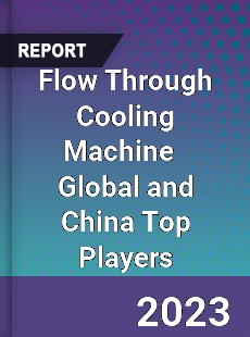 Flow Through Cooling Machine Global and China Top Players Market