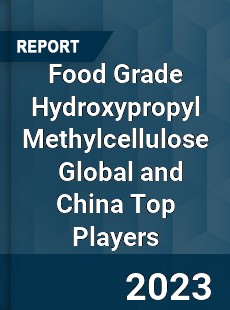 Food Grade Hydroxypropyl Methylcellulose Global and China Top Players Market