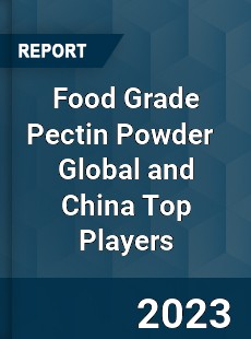 Food Grade Pectin Powder Global and China Top Players Market