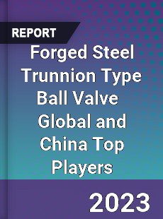 Forged Steel Trunnion Type Ball Valve Global and China Top Players Market