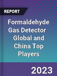 Formaldehyde Gas Detector Global and China Top Players Market