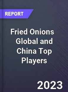 Fried Onions Global and China Top Players Market