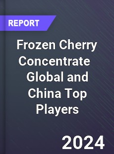 Frozen Cherry Concentrate Global and China Top Players Market