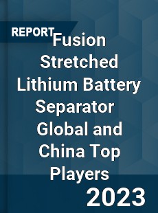 Fusion Stretched Lithium Battery Separator Global and China Top Players Market