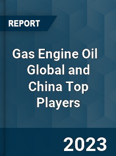 Gas Engine Oil Global and China Top Players Market